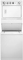 Whirlpool 27" White Stack Washer With Electric Dryer