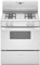 Whirlpool White On White 30" Free-Standing Gas Range