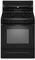 Whirlpool Black 30" Free-Standing Gas Range