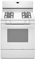 Whirlpool White 30" Free-Standing Gas Range