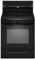 Whirlpool Black 30" Free-Standing Gas Range