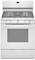Whirlpool White 30" Free-Standing Gas Range