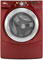 Whirlpool Duet Front Load Washer In Cranberry Red