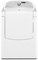Whirlpool Cabrio Series 7.6 Cu. Ft. White Gas Dryer
