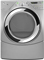 Whirlpool Duet Lunar Silver Gas Steam Dryer