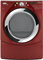 Whirlpool Duet WGD9750WR Cranberry Red Gas Steam Dryer