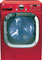 LG WM2601HR 4.5 Cu. Ft. Wild Cherry Red Front Load Washer