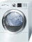 Bosch Vision 500 DLX Series Gas Dryer With Steam In White