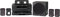 Yamaha 5.1 Channel Home Theater In A Box System - Black Finish