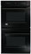 GE Monogram 30" Black Built-In Electric Double Oven