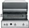 GE Monogram 42" Natural Gas Stainless Steel Built-In Outdoor Grill