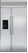 GE Monogram 42" Professional Stainless Steel Built-In Side-By-Side Refrigerator