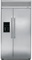 GE Monogram 42" Built-In Side-By-Side Refrigerator With Dispenser
