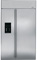 GE Monogram 48" Built-In Side-By-Side Refrigerator With Dispenser