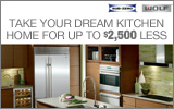 Sub-Zero - Wolf - Receive up to a $2500 Instant Rebate with the purchase of qualifying Appliances. Expires: 9-30-13