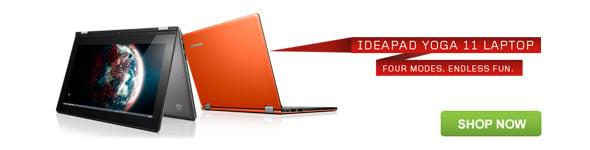 Save on Lenovo Yoga Laptop