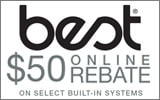 Best - Receive a $50 Mail-In Rebate with the purchase of a qualifying Hood and corresponding Blower. Expires: 7-30-13