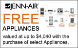 Jenn-Air - Receive a Free Dishwasher and Ventilation OR Undercounter Refrigeration Product with the purchase of select Appliances. Expires: 6-30-12