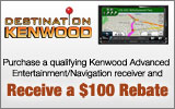 Kenwood - Receive a $100 Rebate with the purchase of a select In-Dash Entertainment/Navigation Receiver. Expires: 7-31-12