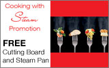 Miele - Receive a Cutting Board and Cooking Pan with the purchase of a select Steam Oven. Expires: 11-15-12