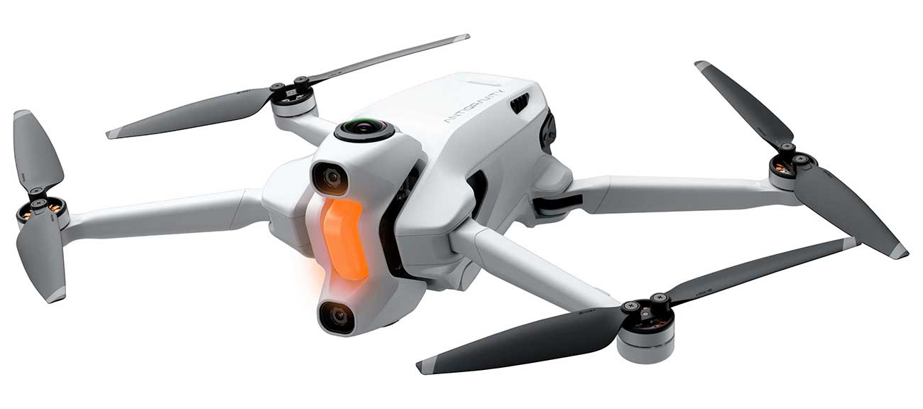 Front Left view of Antigravity A1 8K 360 Drone