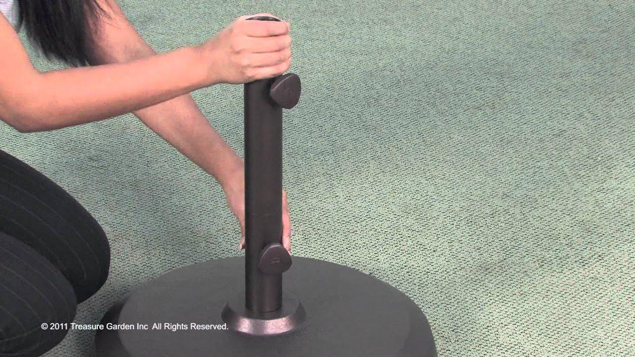 Watch 50lb Market Base and 30lb Add-on Weight
