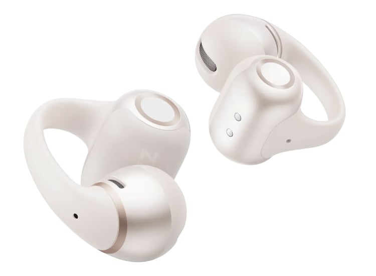 Shokz OpenDots 2 Open-Ear Wireless Earbuds - E320-ST-WT-US
