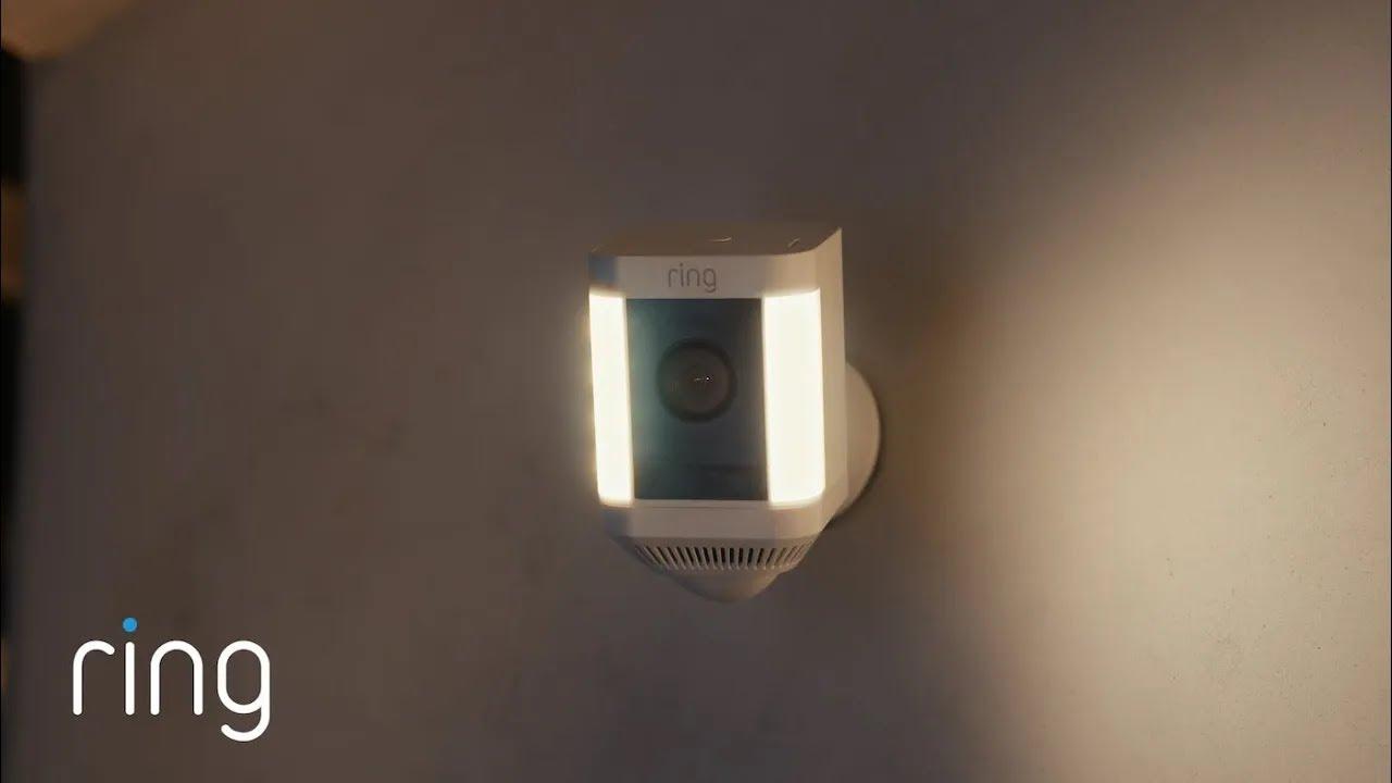 Watch Ring Spotlight Cam Plus | Go-To Outdoor Protection | HD Video & Built-In Spotlights
