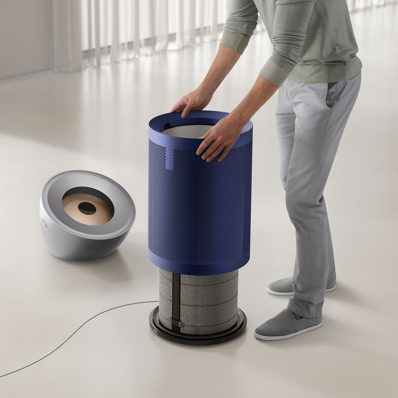 Lifestyle View of Dyson Air Purifier 2