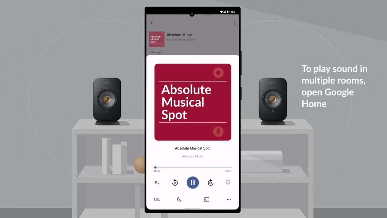 Watch KEF LSX II - Chromecast Streaming