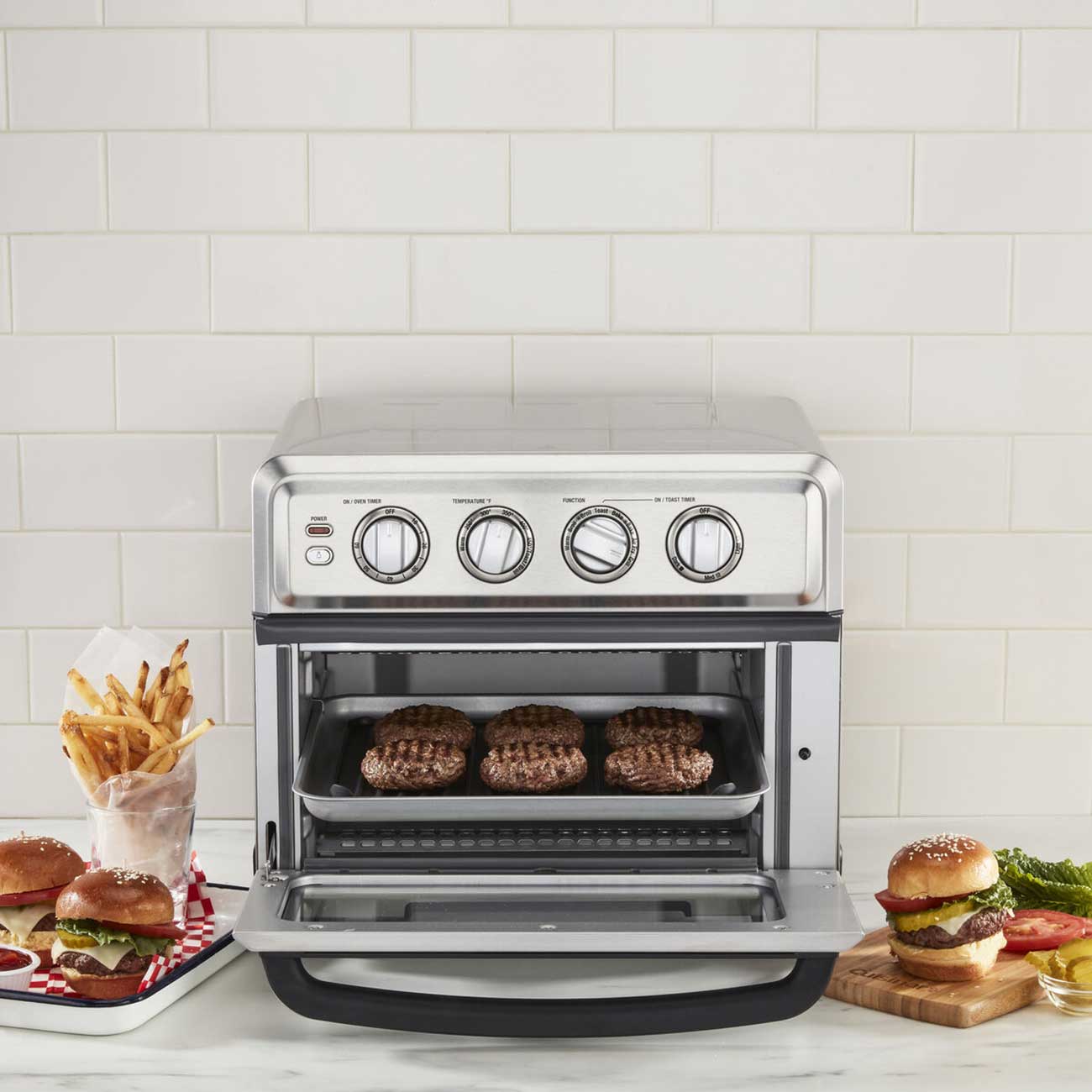 Air Fryer Toaster Oven in Kitchen Setting 3