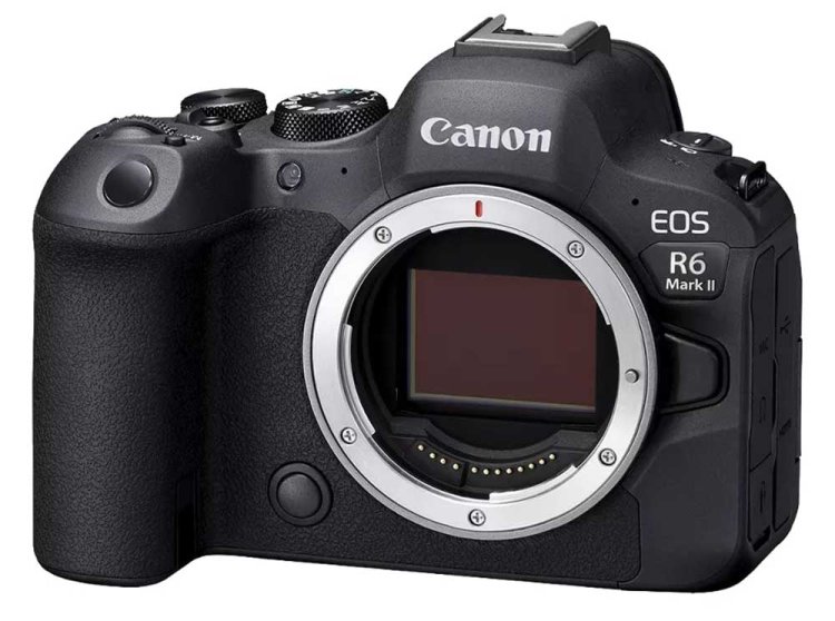 Large image of Canon EOS R6 Mark II Mirrorless Camera Body with Cropping Guide Firmware