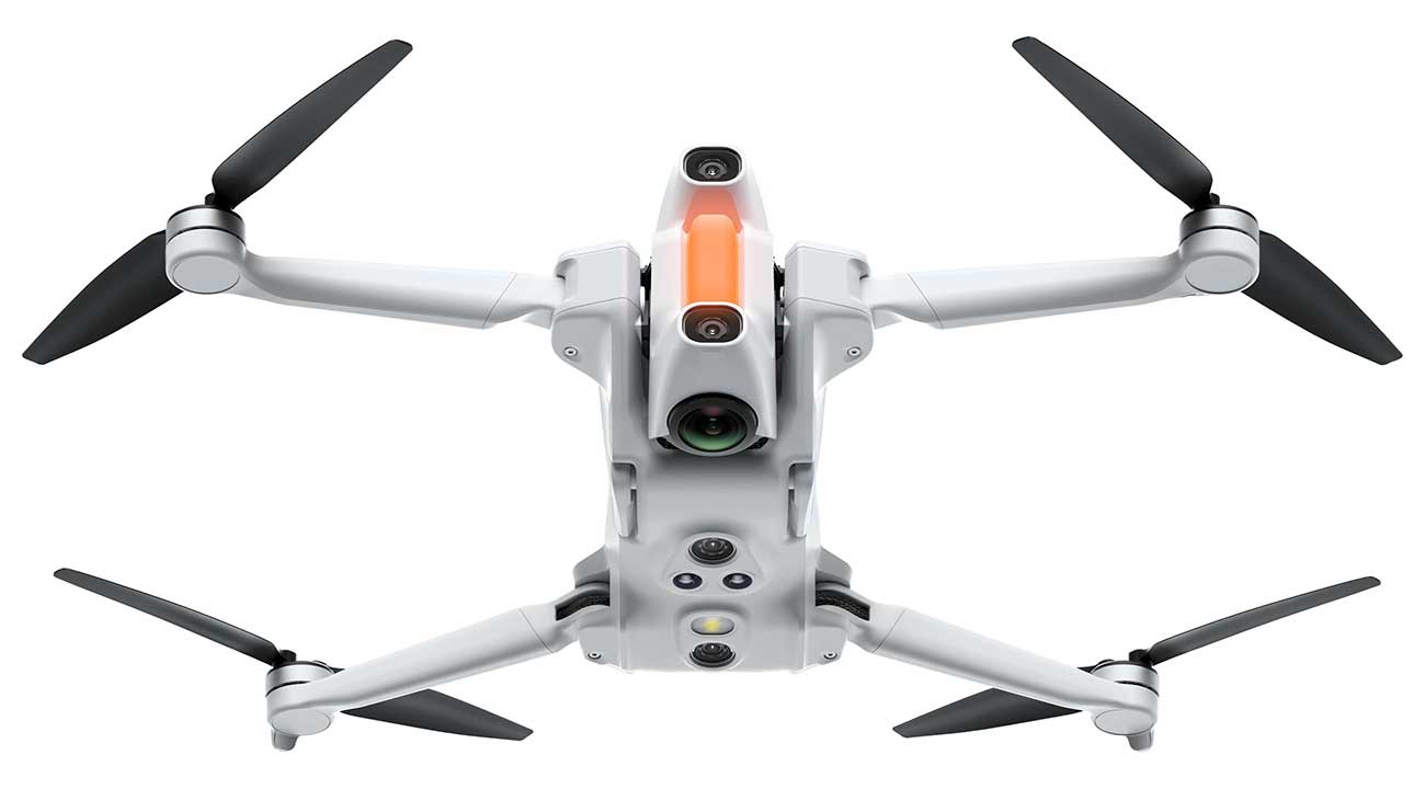 Bottom Angled view of Antigravity A1 8K 360 Drone