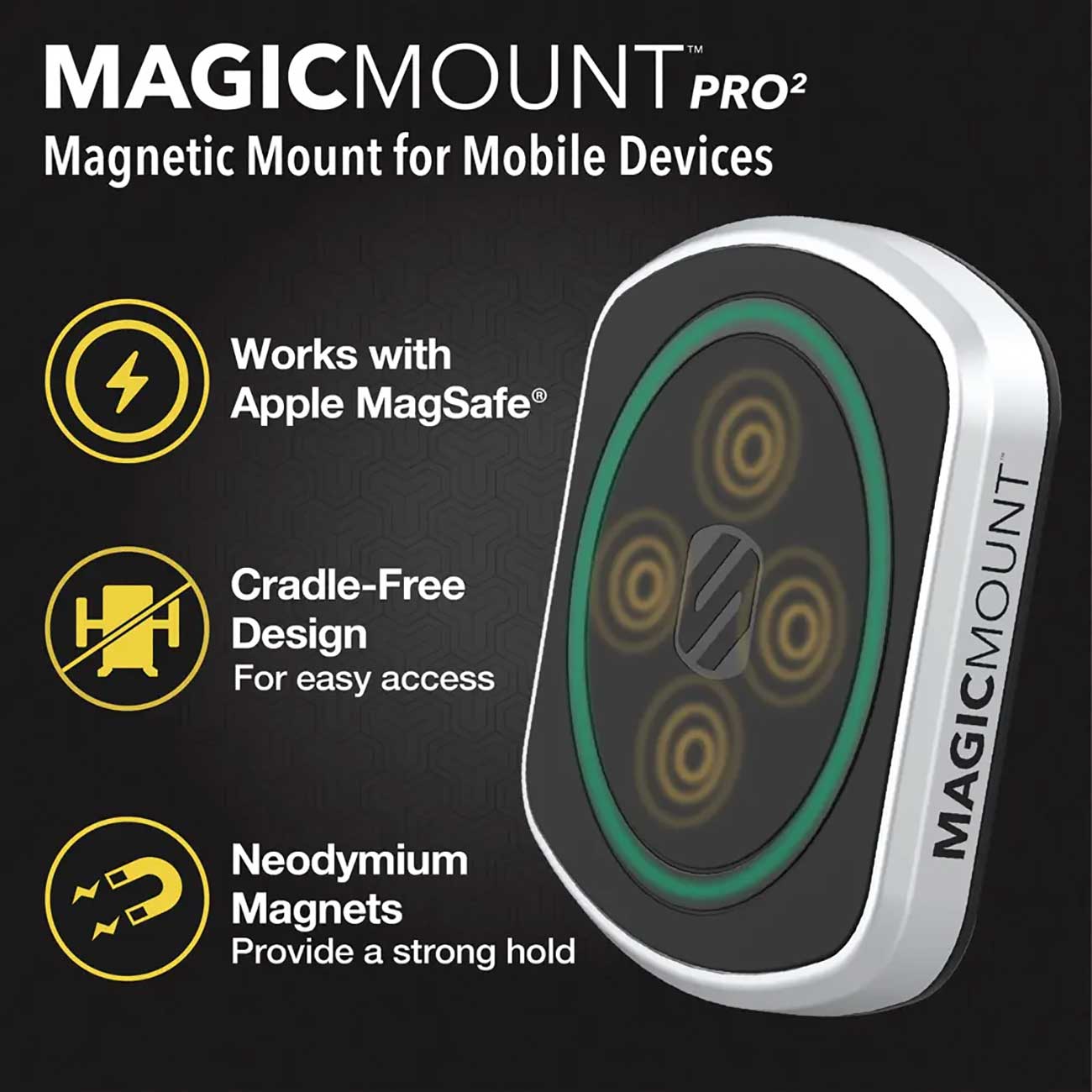 Scosche - MP2WDEX2-XTSP - Cell Phone Mounts