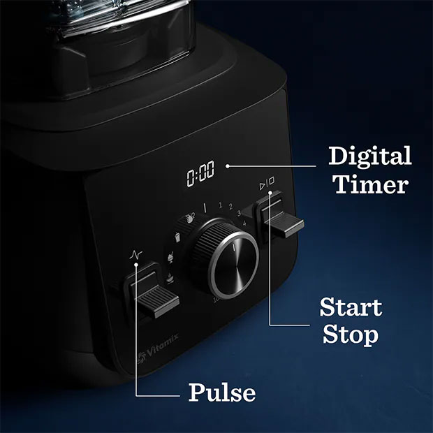 Controls View of Vitamix Blender