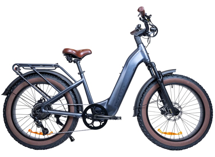 750w electric bicycle OUXI RX7 1000W 48V 20" Fat Tire Bike Blue day use Olic 750W 48V Horse Power