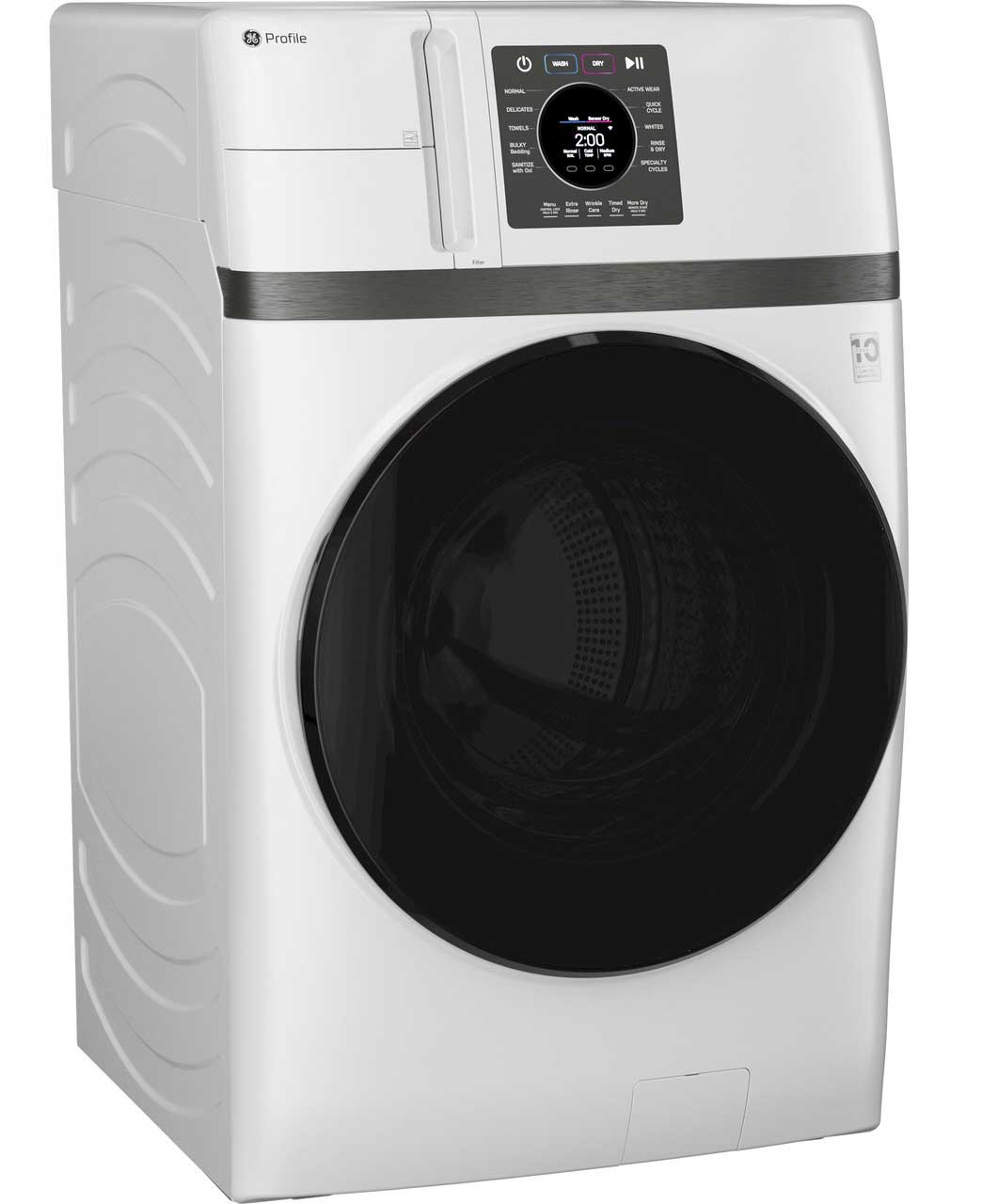Angled Right View of Washer/Dryer