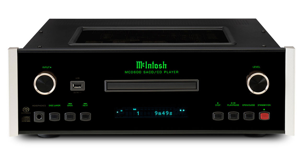 McIntosh Black MCD600 2-Channel SACD/CD Player