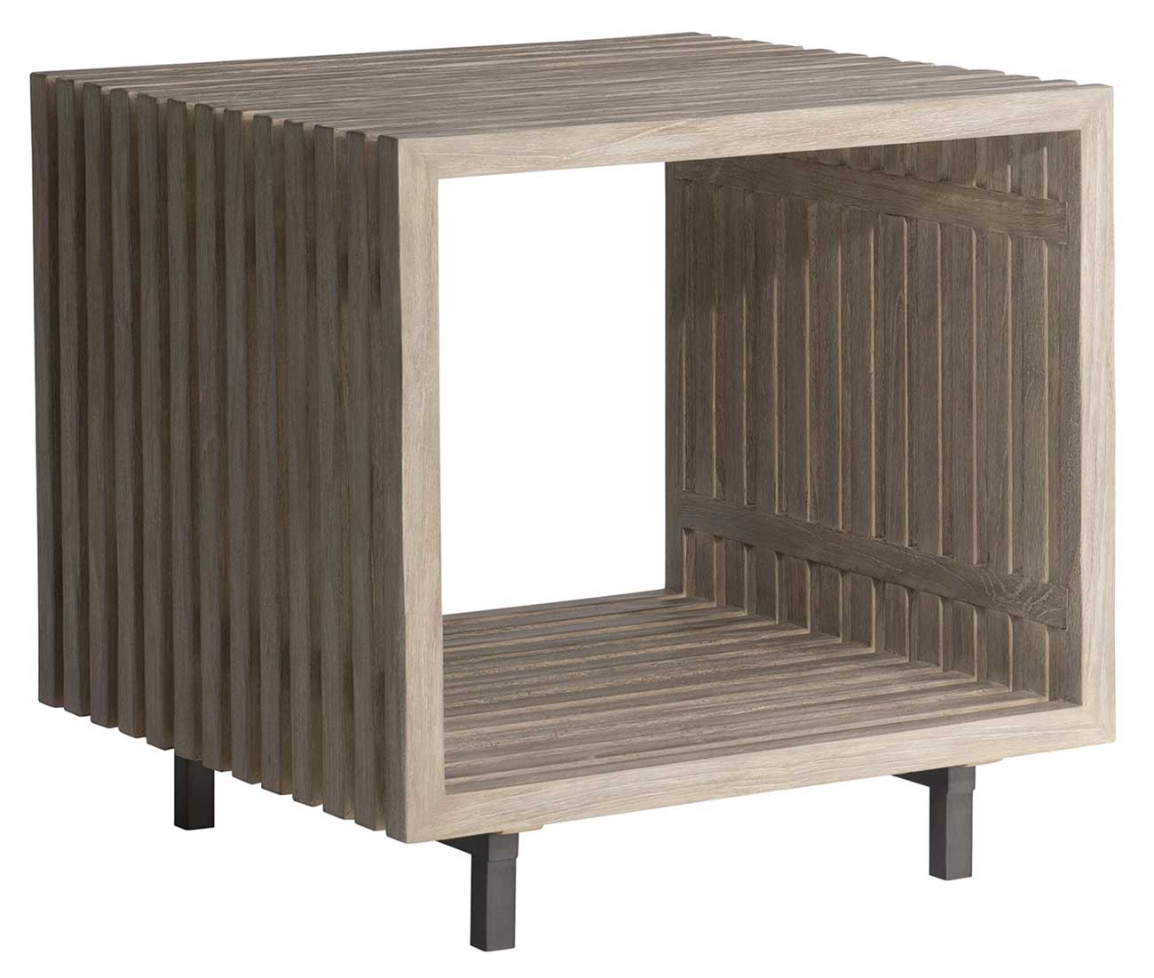 Bernhardt Kingston Outdoor Side Table in Sea Oat