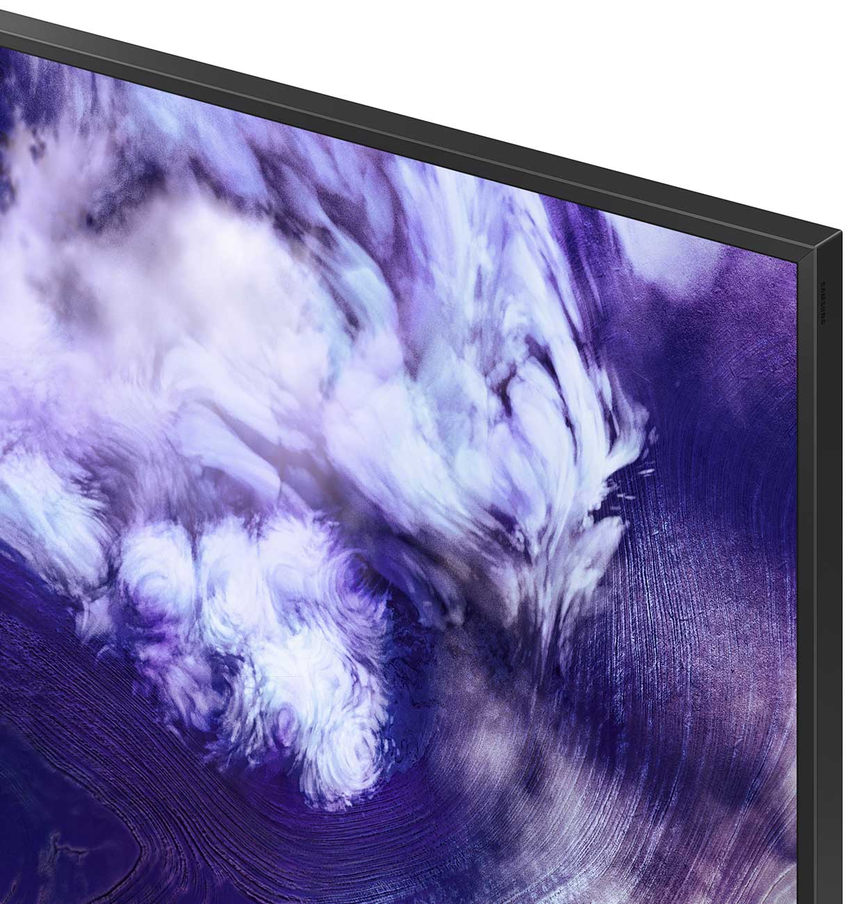 Close Up View Of The TV Bezel
