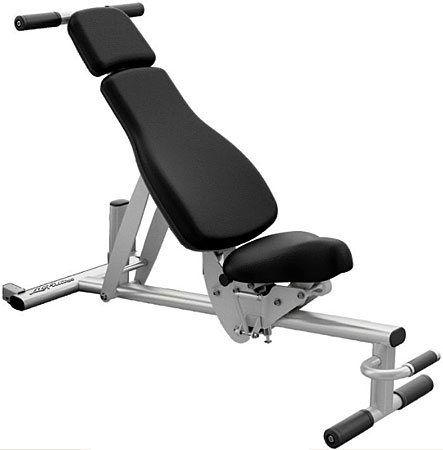 Life Fitness G7 Black Workout Bench for Home Gyms Abt