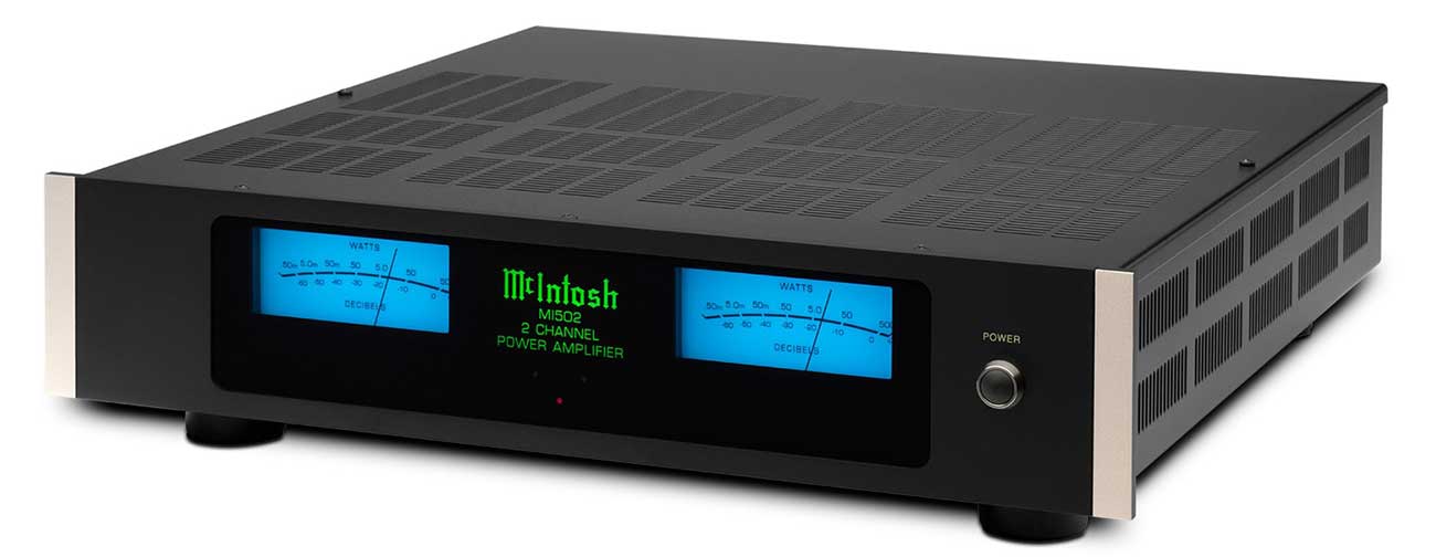 McIntosh MI502 Black 2Channel Digital Amplifier MI502 Abt