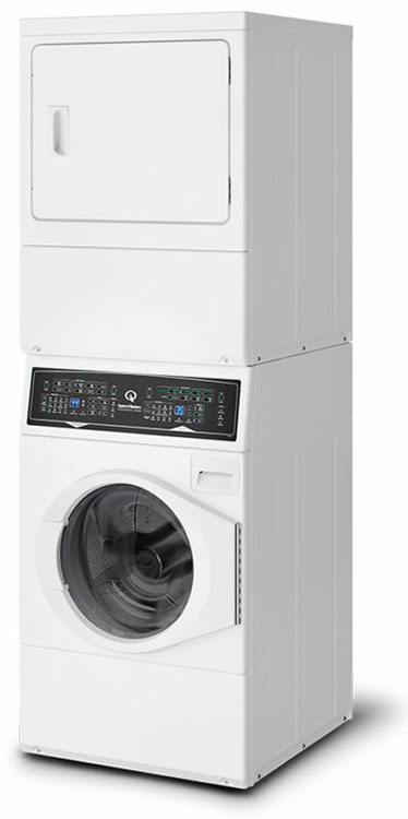 Speed Queen - SF7008WE - Stacked Washer Dryer Units
