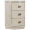 Hooker Furniture Modern Mood Round Nightstand in Diamond