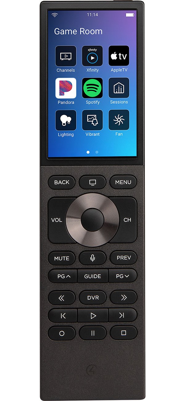 Control4 Halo Touch Remote Control in Black C4HALOTSBL Abt