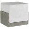 Bernhardt Monolith Textured Side Table in Millstone | Puma