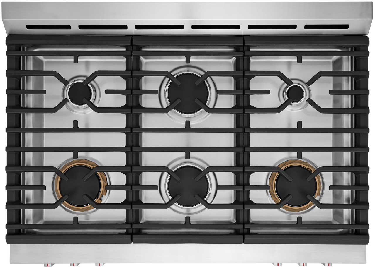 Top view of Frigidaire Range