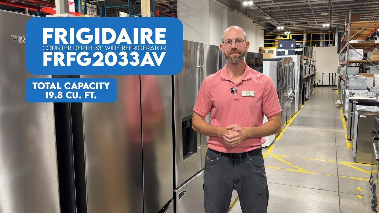 Watch Frigidaire French Door Refrigerator - FRFG2033AV
