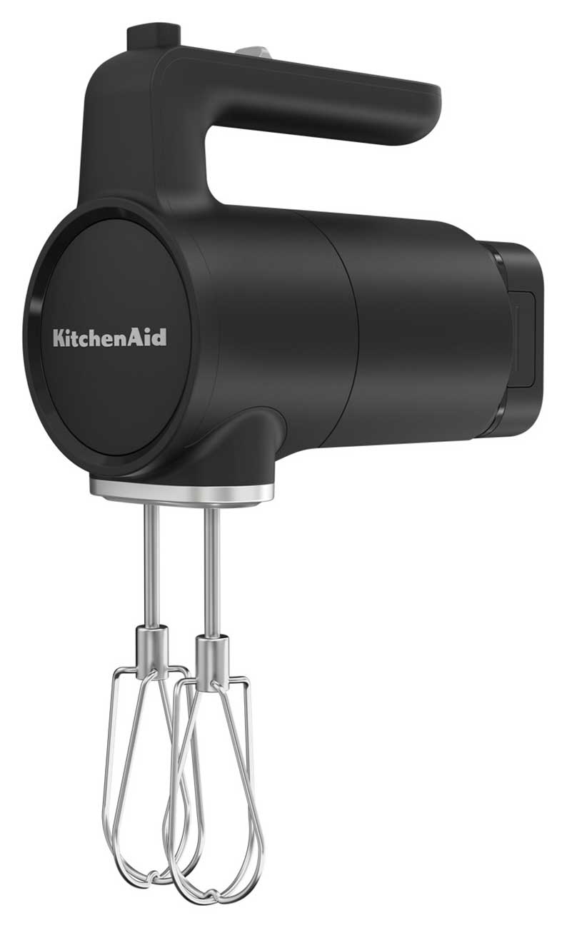 Front Left view of KitchenAid Go 7-Speed Cordless Hand Mixer