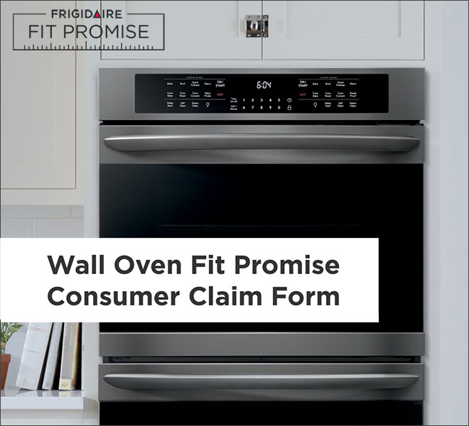 Frigidaire Wall Oven Fit Promise